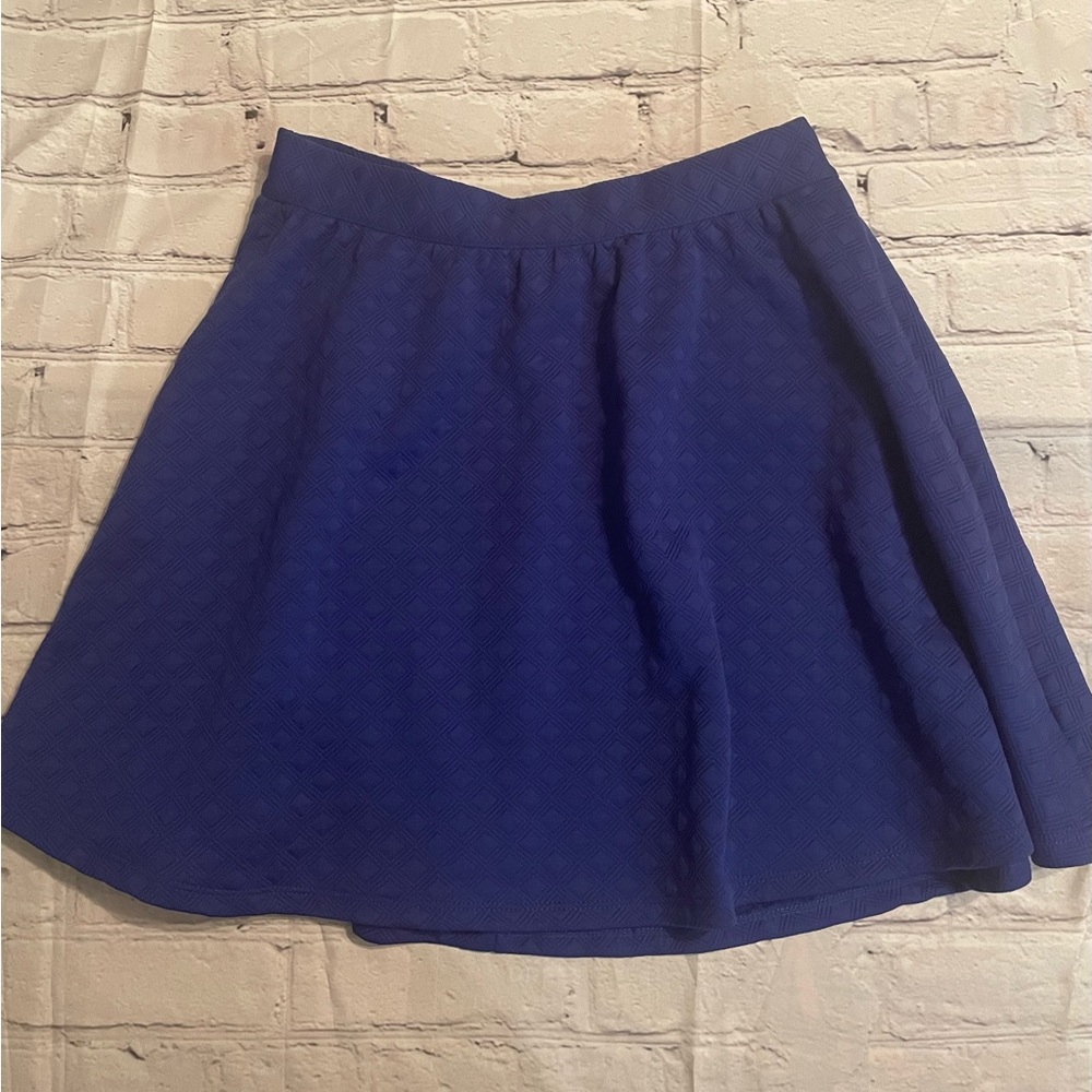 Alya blue skater skirt
